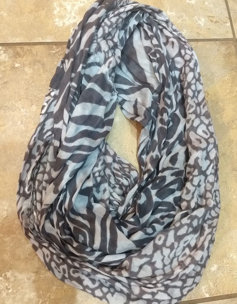 Express Animal Print Infinity Scarf